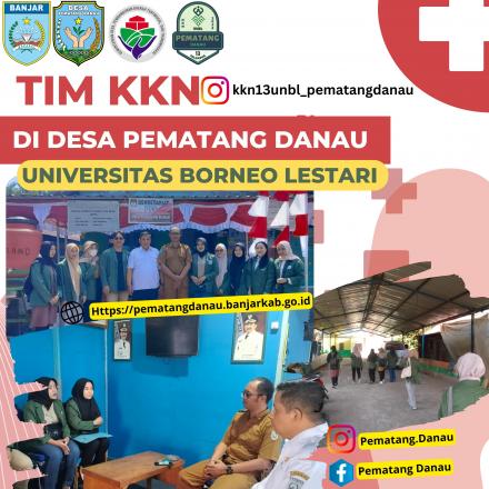 Sosialisasi Kesahatan oleh Universitas Borneo Lestari dalam KKN di Desa Pematang Danau